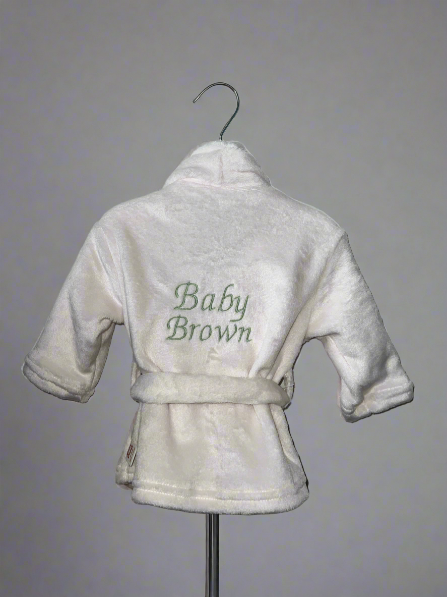 Personalised Baby Bath Robe