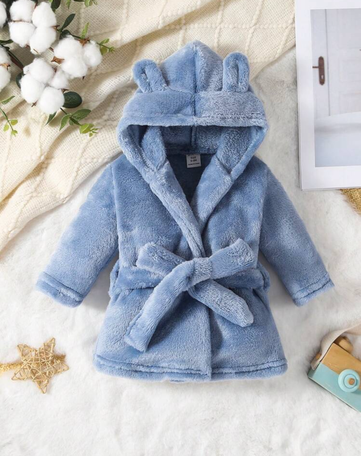 Personalised Baby Bath Robe