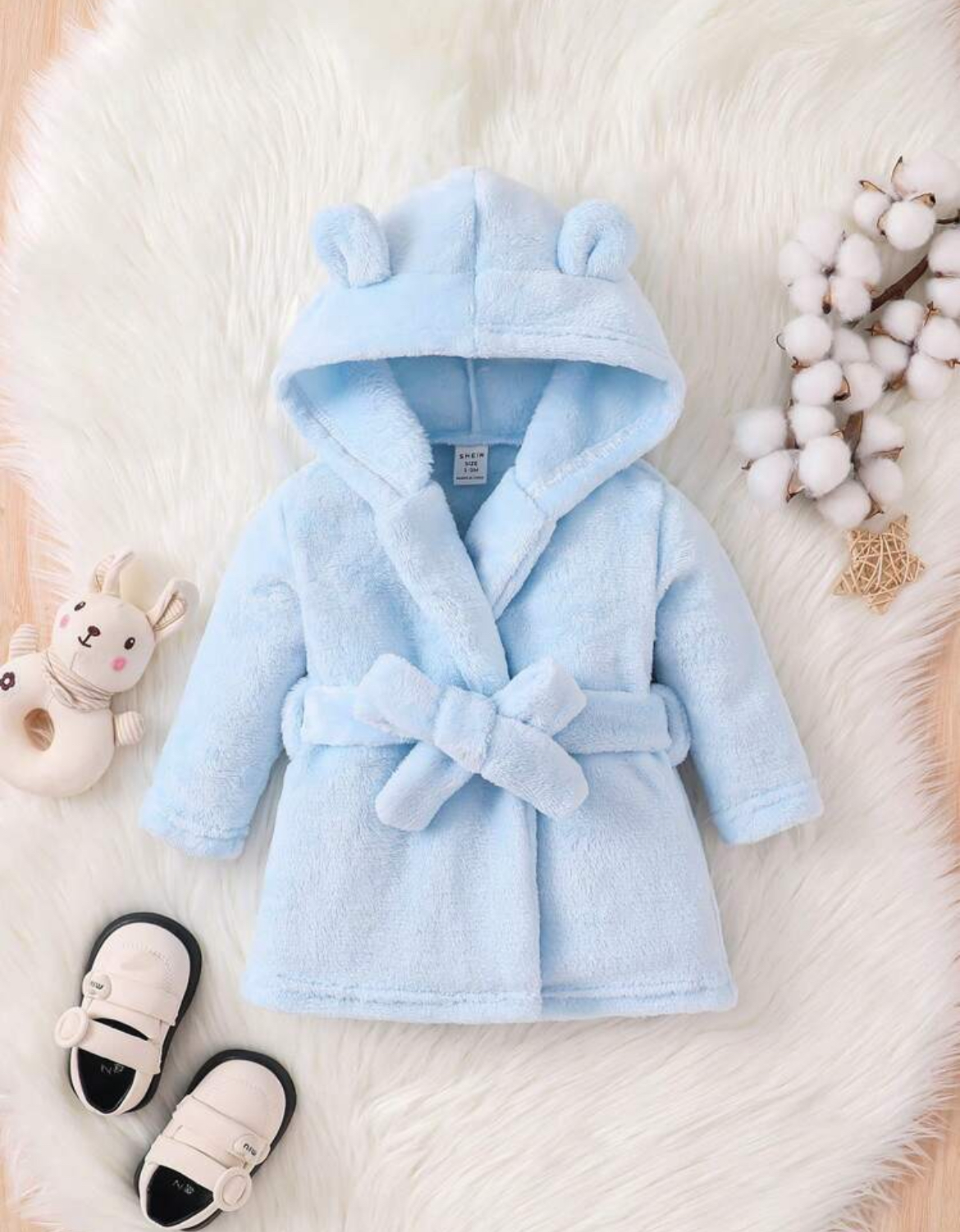 Personalised Baby Bath Robe