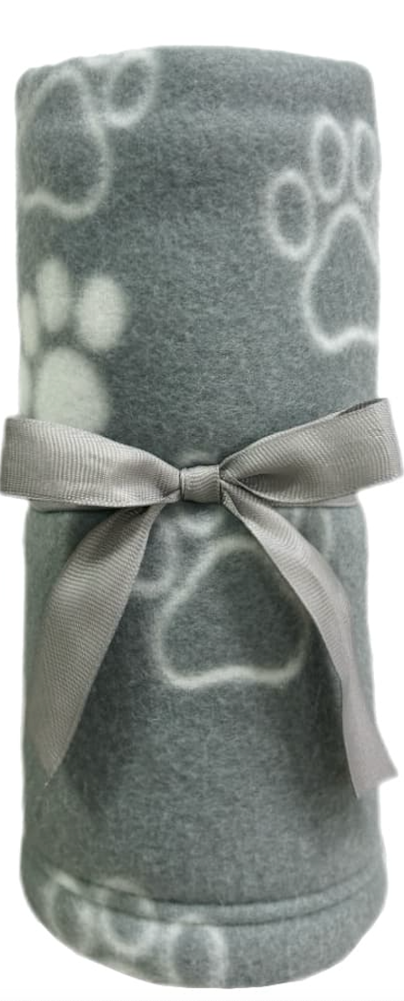 🐾 Personalised Pet Blanket - Flower Paw Design
