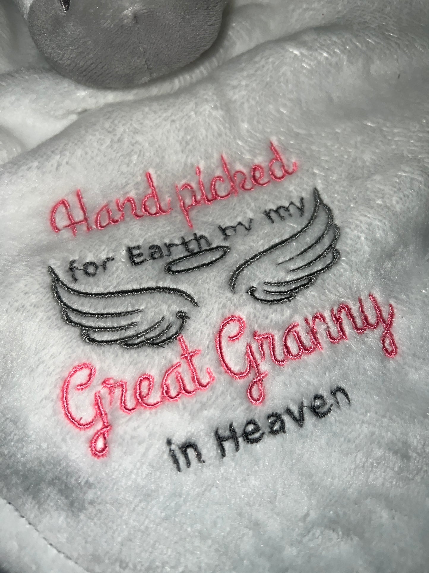 ‘Hand picked for Earth’ - Customisable Comforter