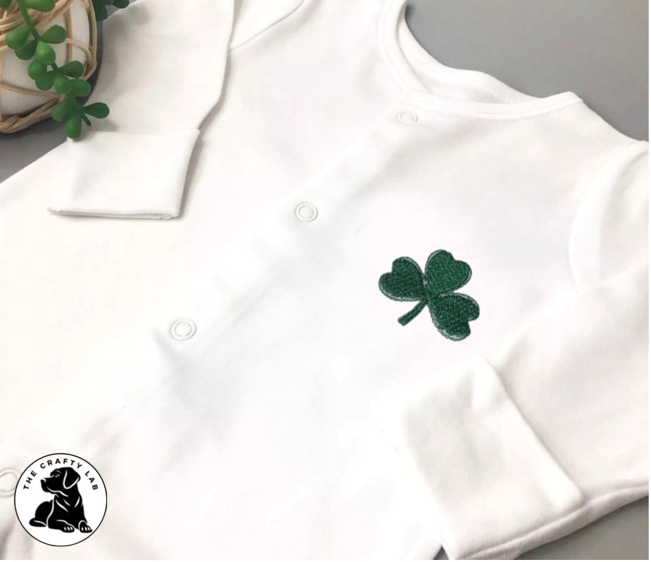 ☘️ Personalised ‘Is mise’ Sleepsuit ☘️