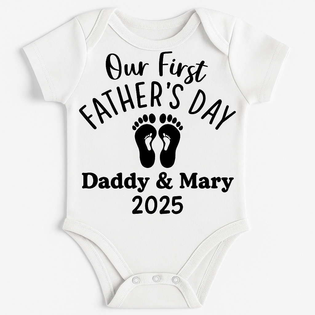 Our First Father's Day Bodysuit