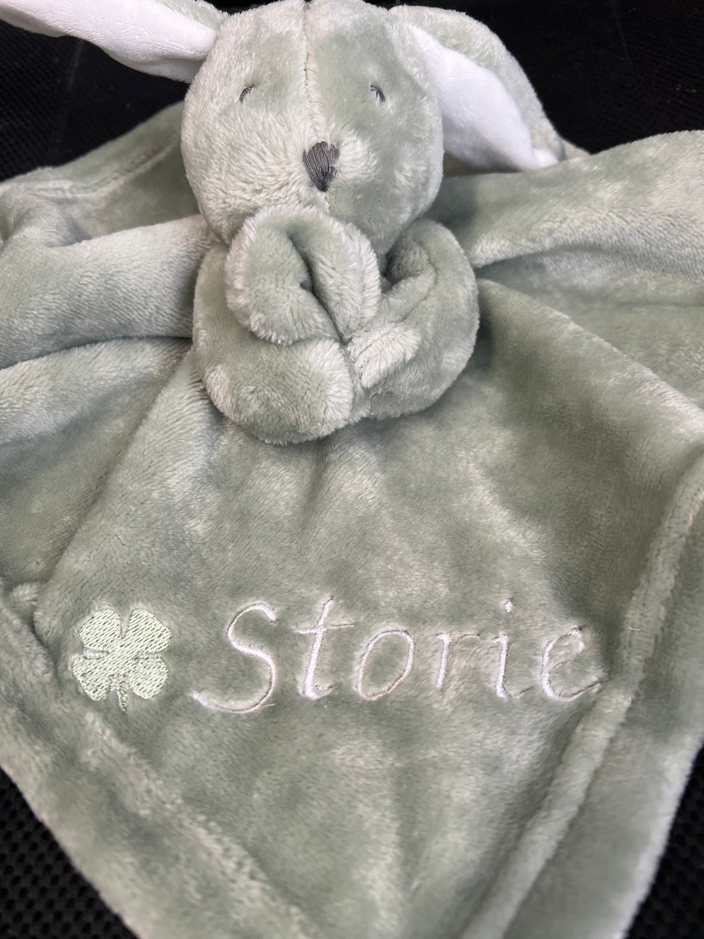 Green Four Leaf Clover Comforter 🍀 Personalised with name